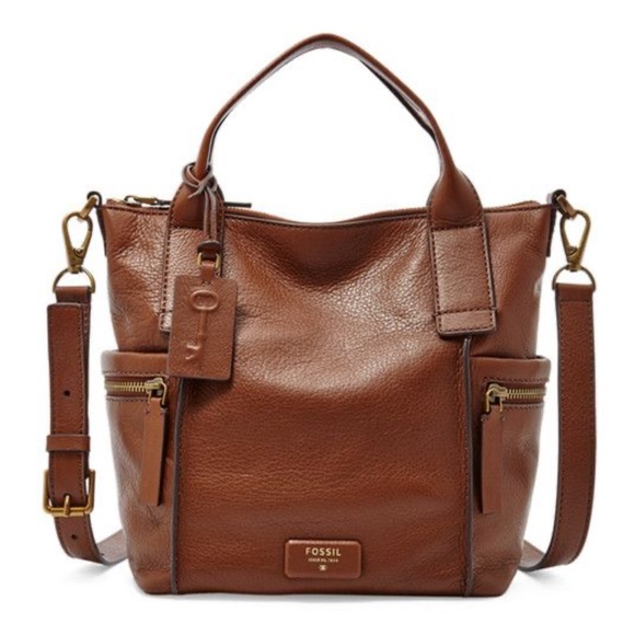 Fossil Emerson Medium Leather Satchel - Picture 12 of 15